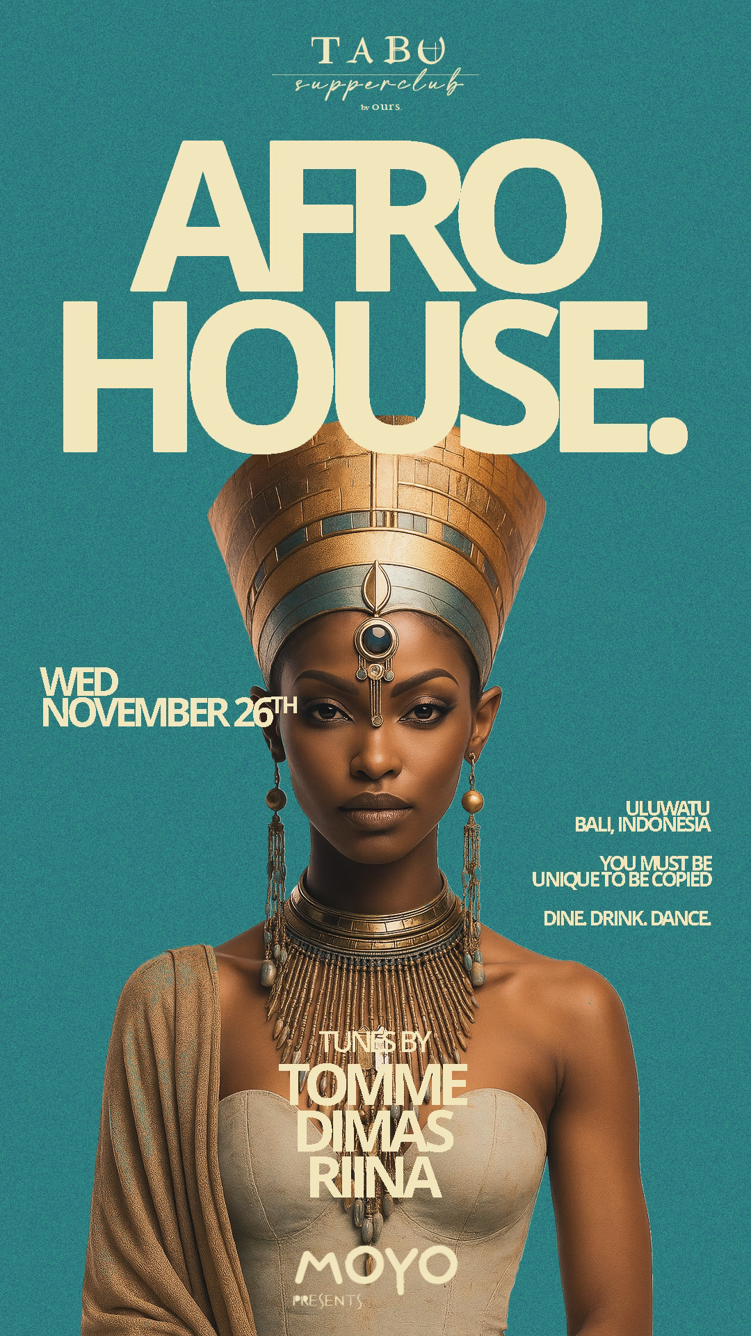 18th April Friday Tabu Events