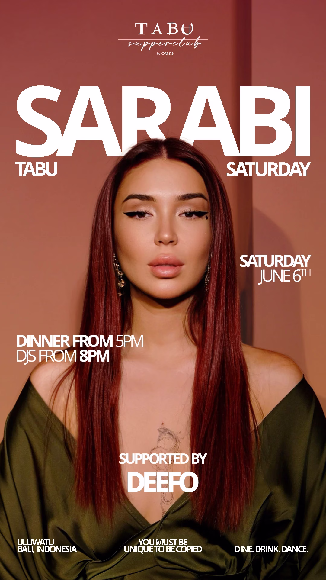 TABU_SAT_Stories_June_6 19th April Tina Colada Tabu Events